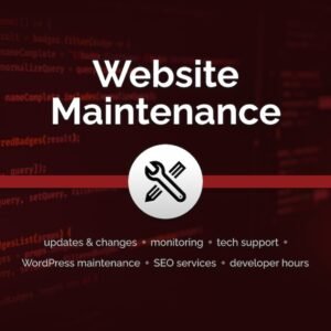 Monthly Website Maintenance Package