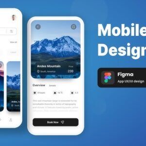 Mobile App Prototype UI Design