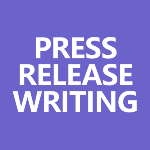 Press Release Writing & Distribution