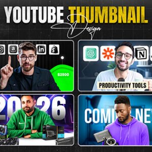 YouTube Channel Art and Thumbnail Design