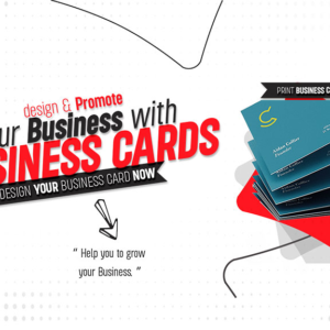 Custom Business Card Design Front and Back
